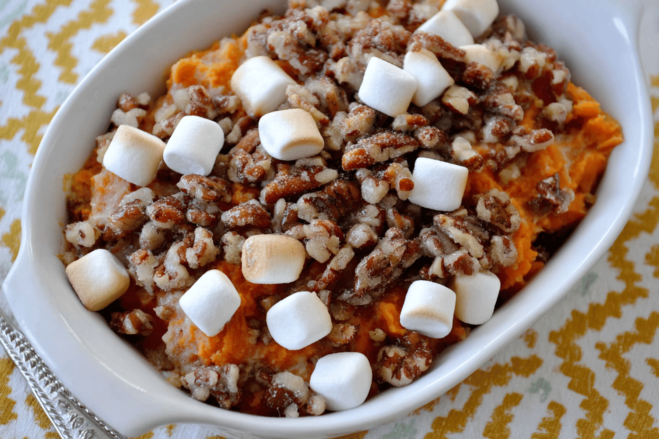 Old Fashioned Sweet Potato Casserole